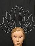 Каркас для головного убора. Материал проволока.