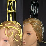 Каркас из проволоки под перья.